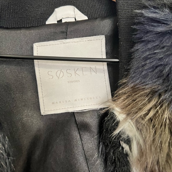 Rock n Roll Sosken faux fur jacket - Picture 4 of 5